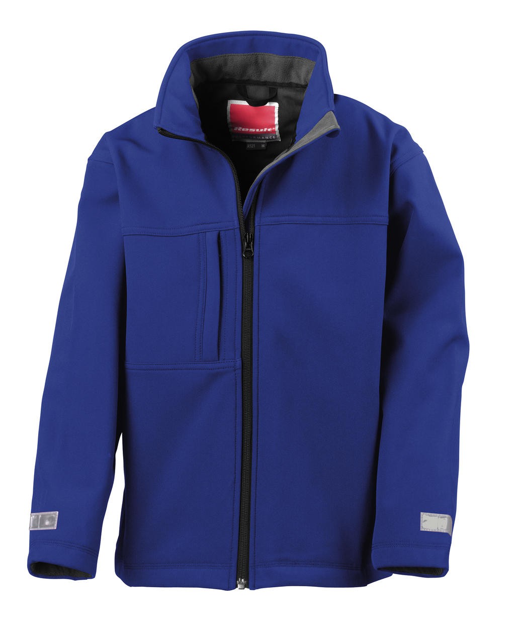 Result Kinder Classic Softshelljacke wasserdicht Reflektor YKK