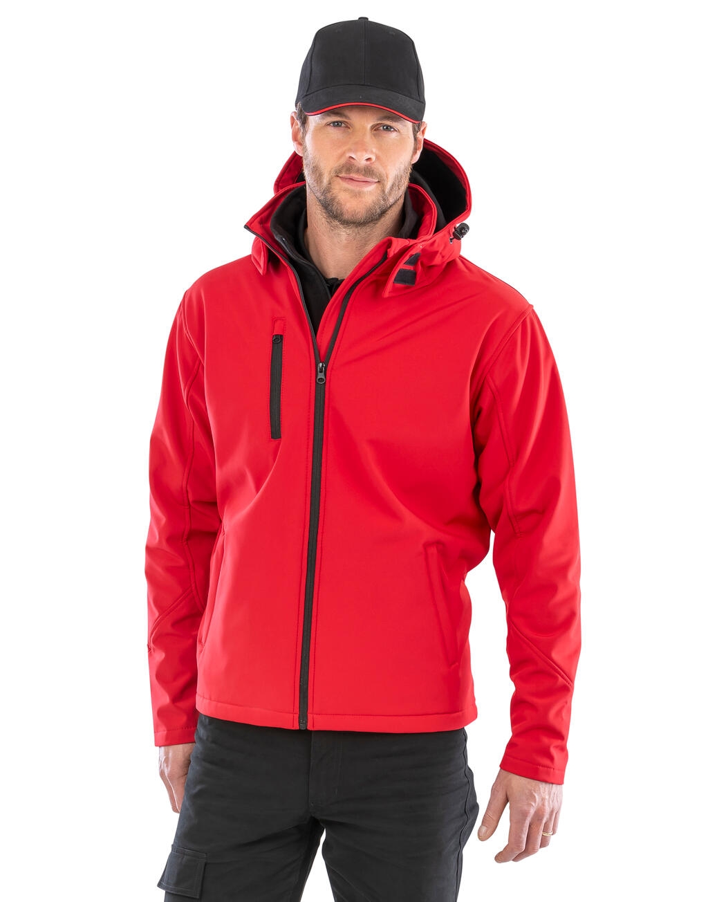 Result TX Performance Hooded Softshell Jacket R230M