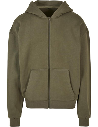 Build Your Brand Ultra Heavy Zip Hoody BY192