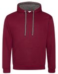 Just Hoods Varsity Hoodie JH003