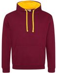 Just Hoods Varsity Hoodie JH003
