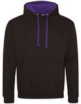 Just Hoods Varsity Hoodie JH003
