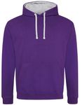 Just Hoods Varsity Hoodie JH003