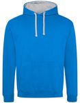 Just Hoods Varsity Hoodie JH003