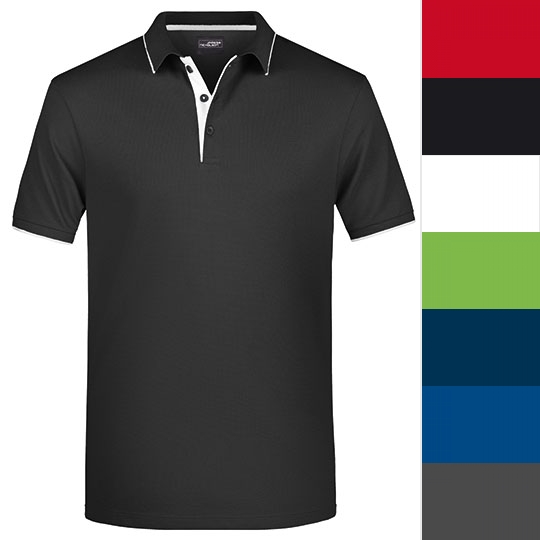 Daiber Men's Polo Stripe JN728