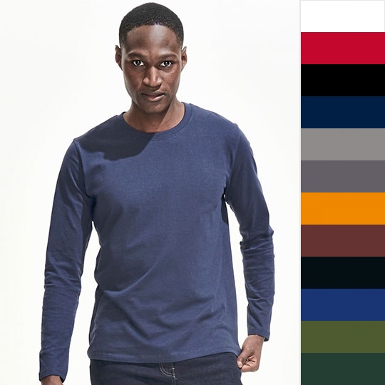 SOL'S Men's Long Sleeve T-Shirt Imperial 02074