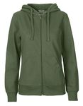Neutral Ladies' Zip Hoodie O83301