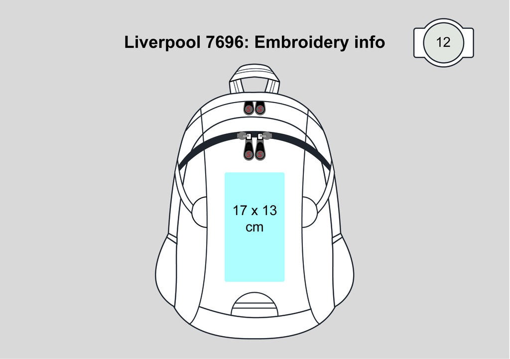 Shugon Liverpool Stylish Backpack SH7696 Liverpool