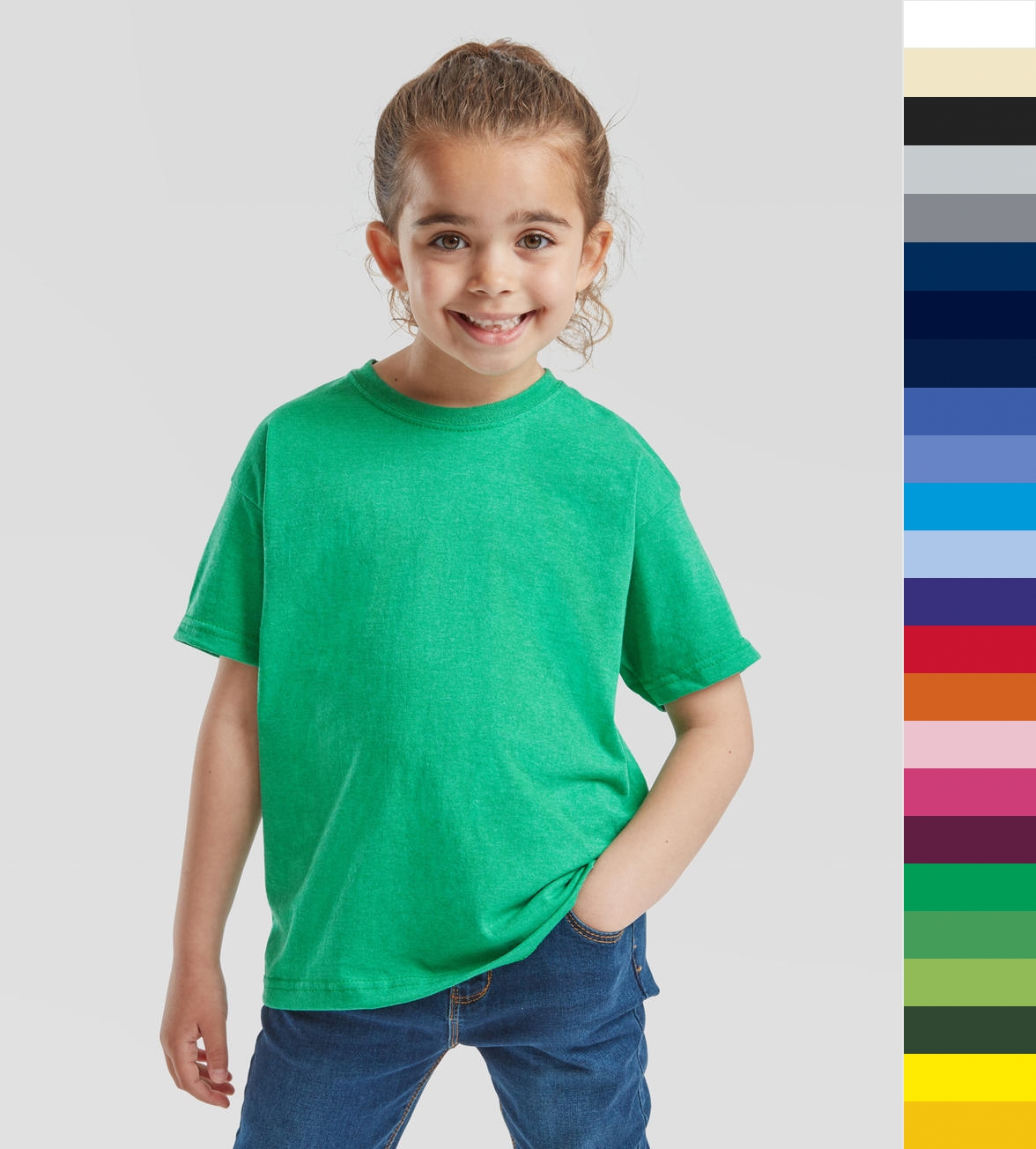 10er Pack Kinder T-Shirts LOOM NEU OF | Tee THE 61-033-0 FRUIT eBay Kids Valueweight
