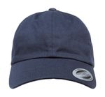 Classic Washed Cotton Twill Low Profile Baseball Cap - Navy, Adjustable Hook & Loop Closure