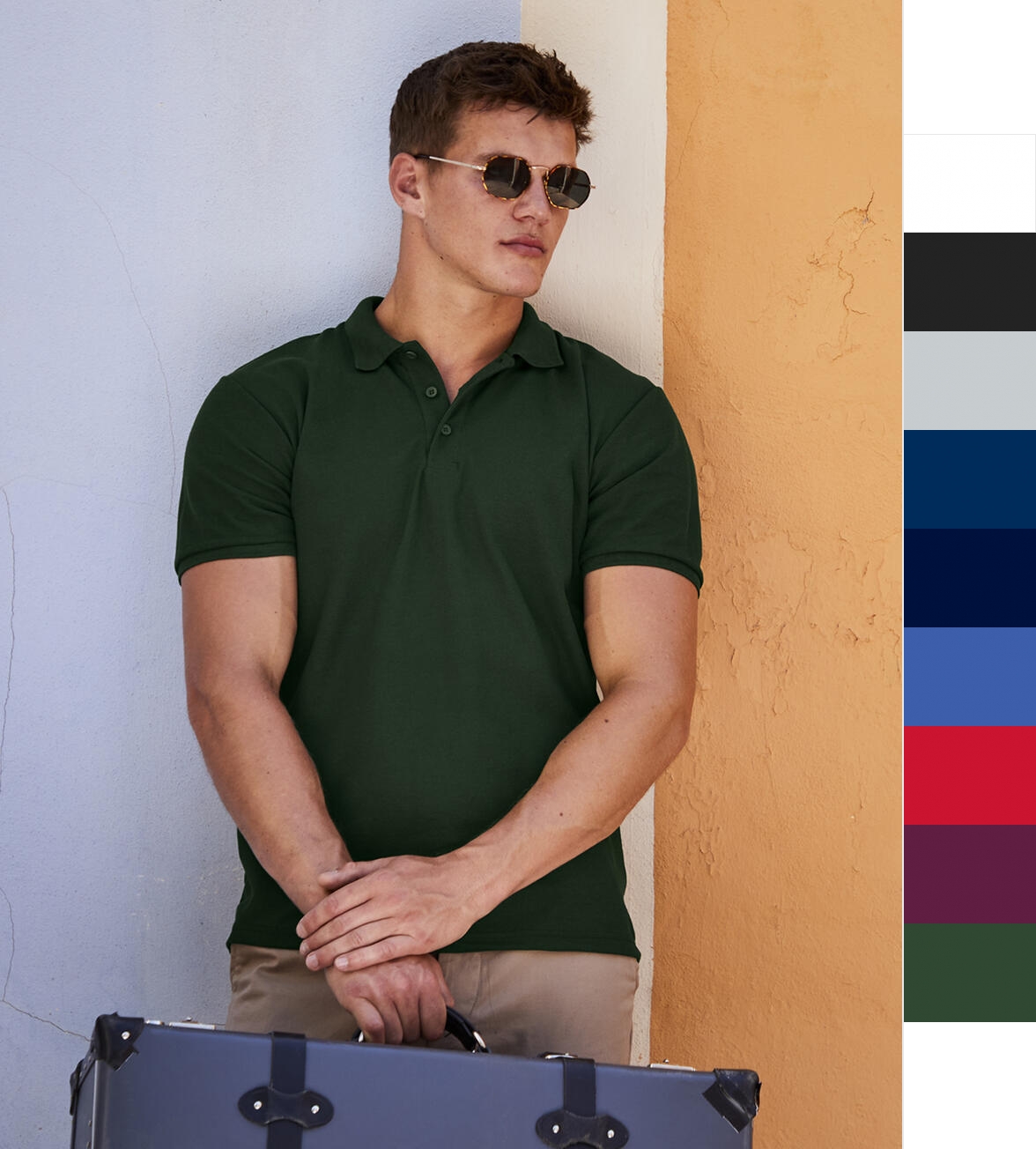 Fruit of the Loom 10er Pack Heavyweight 65/35 Polo 63-204-0