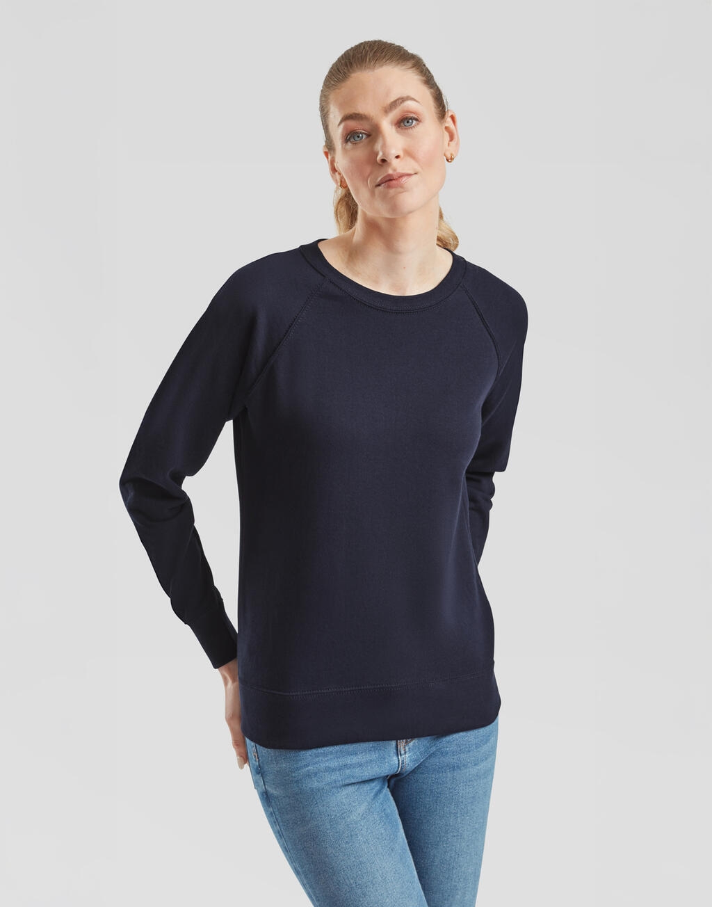 Fruit of the Loom 4er Pack Ladies' Lightweight Raglan Sweat 62-146-0