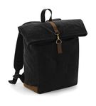 Quadra Heritage Waxed Canvas Backpack QD655