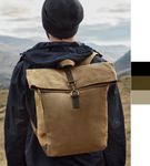 Quadra Heritage Waxed Canvas Backpack QD655