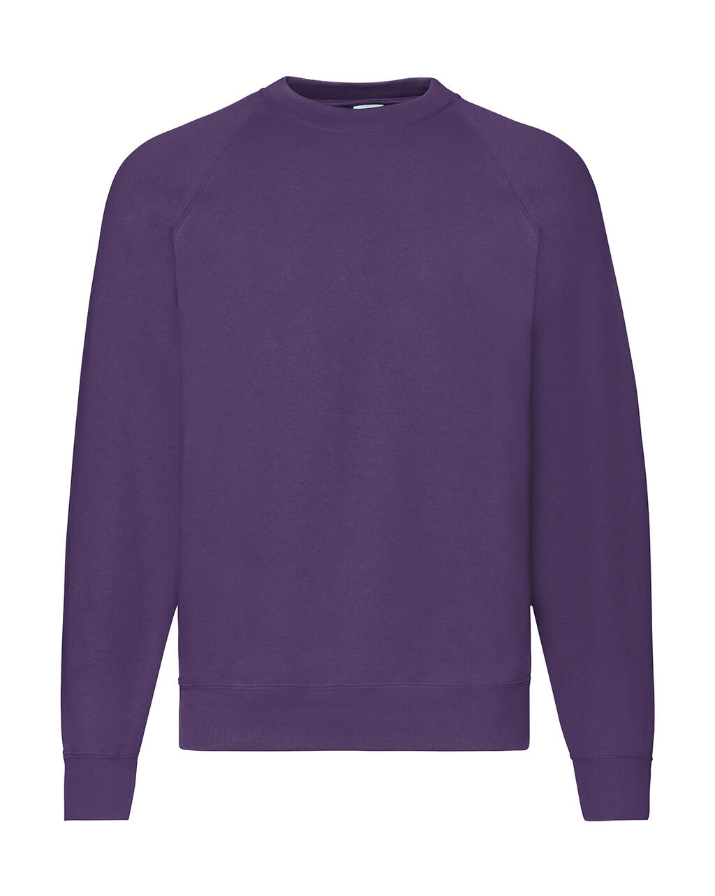 Fruit Of The Loom Herren Sweatshirt Raglan – Klassisches Design, 80% Baumwolle, Größe M In Schwarz