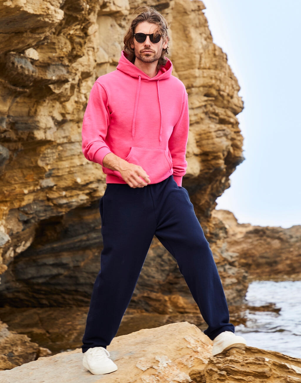 Fruit Of The Loom Herren Kapuzenpullover – Klassischer Hoodie Aus Baumwolle, Mit Fronttasche