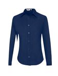 Fruit of the Loom Ladies' Oxford Shirt LS 65-002-0