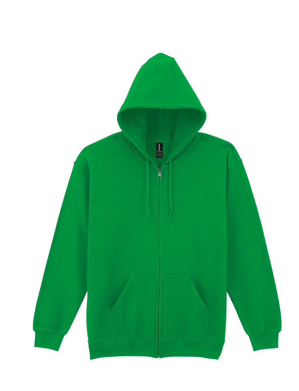 Unisex Adult Heavy Blend Full Zip Hoodie (Bosgroen