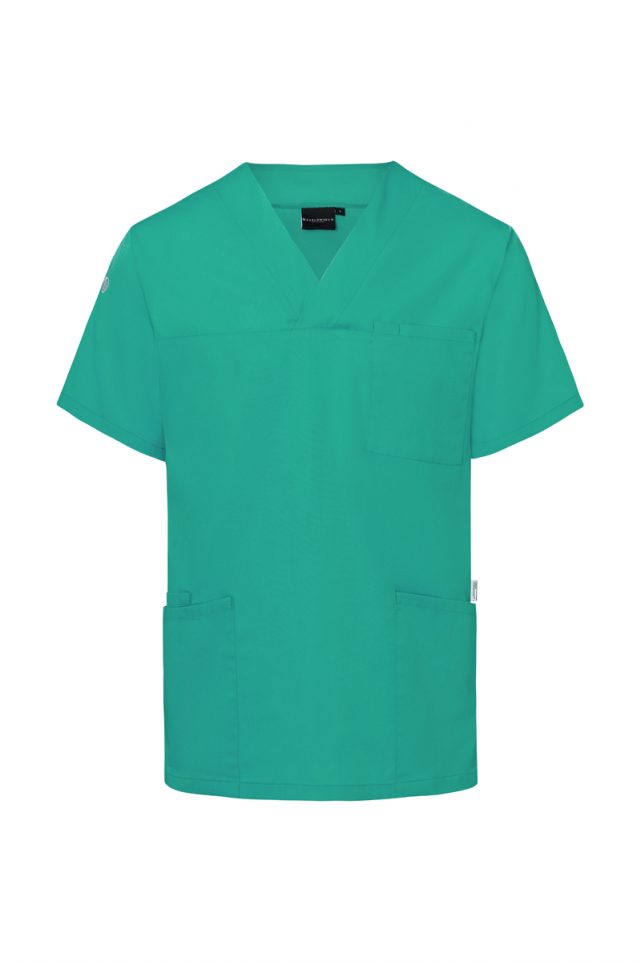Karlowsky Men's Slip-on Tunic Essential Short Sl. KS 65