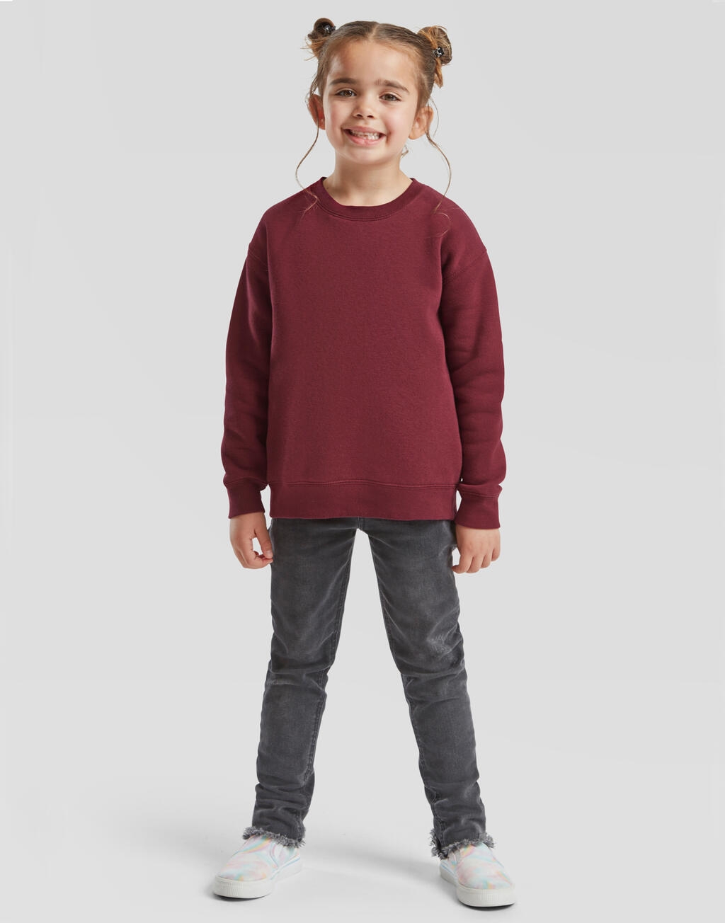 Fruit of the Loom 3er Pack Kids' Premium Set-In Sweat 62-031-0